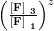 {\left(\frac{{{\mathbf [}{\mathbf F}{\mathbf ]\ }}_{{\mathbf 3}}}{{{\mathbf [}{\mathbf F}{\mathbf ]\ }}_{{\mathbf 1}}}\right)}^z\